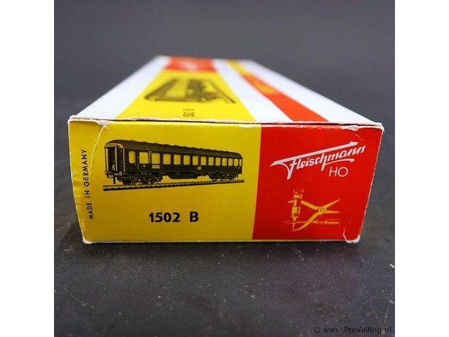 Fleischmann 2e klas rijtuig van de deutsche bahn bouwpakket modelnr: 1502b - afbeelding 5 van  5