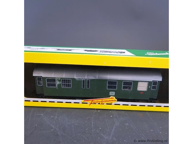 Fleischmann 3-assige umbauwagen (personenrijtuig met bagageafdeling, type bd3yge - afbeelding 2 van  3