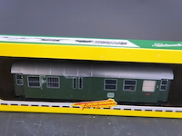 Fleischmann 3-assige umbauwagen (personenrijtuig met bagageafdeling, type bd3yge - afbeelding 2 van  3