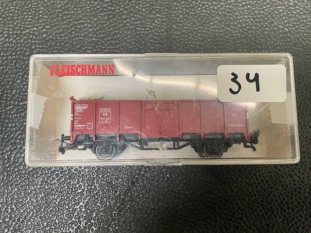 Fleischmann 3x 5205 / 5811 / 5365 modeltrein wagon (5x) - afbeelding 3 van  8