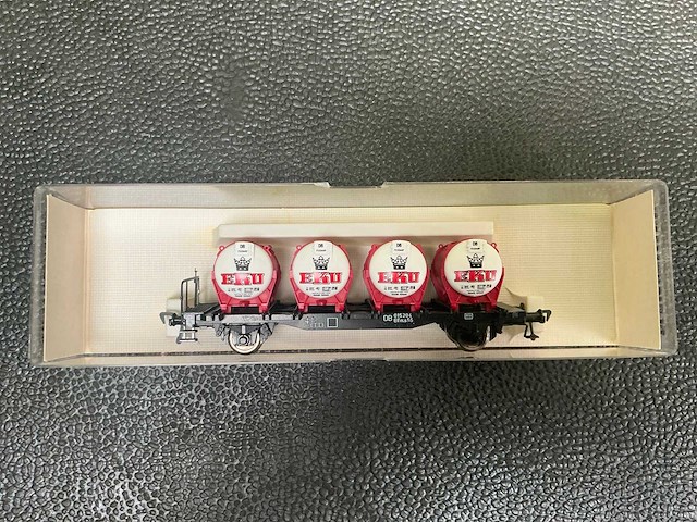 Fleischmann 5019 / 5262 / 5093 / 2x 5231 modeltrein wagon (5x) - afbeelding 6 van  8