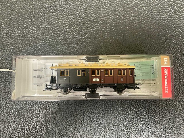 Fleischmann 5080 / 5898 / 2x 5336 / 5019 modeltrein wagon (5x) - afbeelding 7 van  8