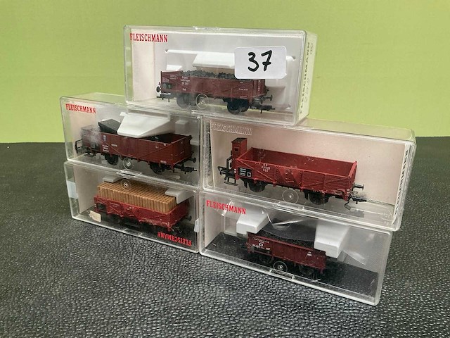 Fleischmann 5201 / 5202 / 5210 / 5203 / 5863 modelbouw (5x) - afbeelding 1 van  8