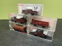 Fleischmann 5201 / 5202 / 5210 / 5203 / 5863 modelbouw (5x) - afbeelding 1 van  8