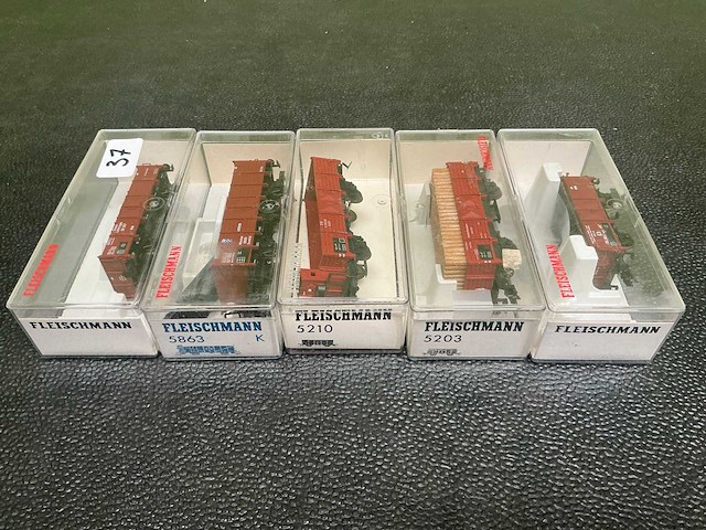 Fleischmann 5201 / 5202 / 5210 / 5203 / 5863 modelbouw (5x) - afbeelding 8 van  8