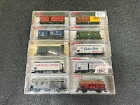 Fleischmann 5203 / 5365 / 5356 / 3604 / 5825 / 5851 / 5833 / 5053 / 5359 / 5350 modeltrein wagon (10x) - afbeelding 6 van  13