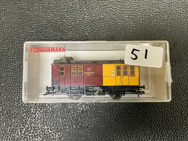 Fleischmann 5203 / 5365 / 5356 / 3604 / 5825 / 5851 / 5833 / 5053 / 5359 / 5350 modeltrein wagon (10x) - afbeelding 7 van  13