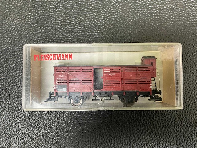 Fleischmann 5203 / 5365 / 5356 / 3604 / 5825 / 5851 / 5833 / 5053 / 5359 / 5350 modeltrein wagon (10x) - afbeelding 8 van  13