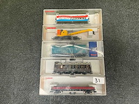 Fleischmann 5281 / 5019 / 905320 / 86 5831 / 66431 modeltrein wagon (5x) - afbeelding 2 van  8