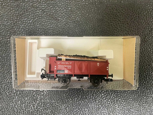 Fleischmann 5833 / 5355 / 5356 / 5354 / 5212 modeltrein wagon (5x) - afbeelding 1 van  2