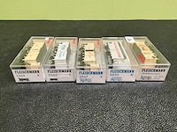 Fleischmann 5833 / 5362 / 5359 / 5867 / modeltrein wagon (5x) - afbeelding 8 van  8