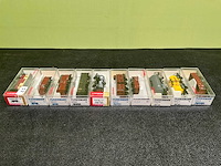 Fleischmann 5863 / 5202 / 5439 / 5840 / 5053 / 5411 / 5408 / 5676 / 5090 / 5864 modeltrein wagon (10x) - afbeelding 5 van  13