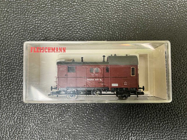 Fleischmann 5863 / 5202 / 5439 / 5840 / 5053 / 5411 / 5408 / 5676 / 5090 / 5864 modeltrein wagon (10x) - afbeelding 9 van  13