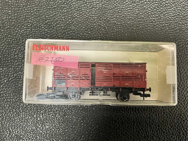 Fleischmann 5867 / 5348 / 5209 / 5364 / 5811 / 5056 / 5408 / 5408 / 5067 / 5767 modeltrein wagon (10x) - afbeelding 6 van  7