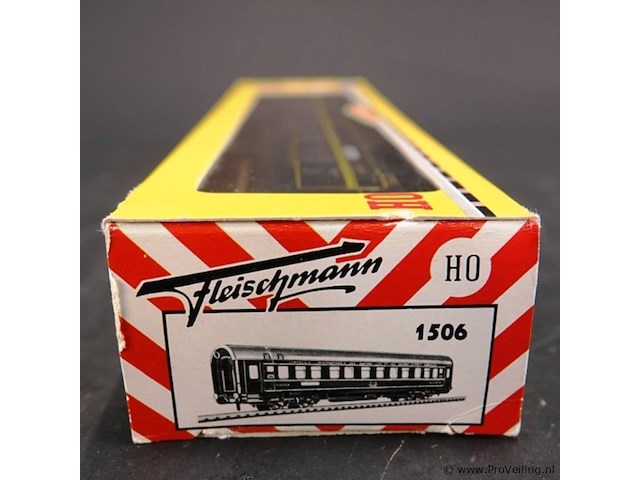 Fleischmann ciwl slaaprijtuig deutsche bundesbahn (db) modelnr: 1506 - afbeelding 3 van  3
