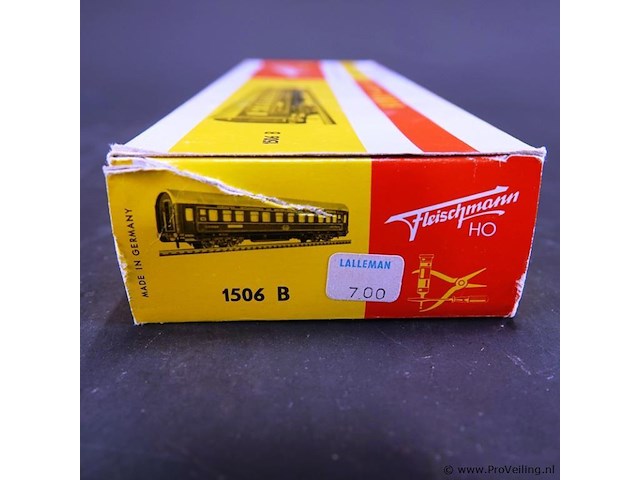 Fleischmann db 1e klas rijtuig in een "hobby-bausatz" bouwdoos modelnr: 1506b - afbeelding 5 van  5