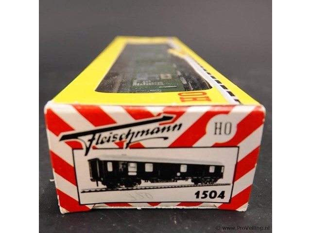 Fleischmann db (deutsche bahn) bagagerijtuig modelnr: 1504 - afbeelding 3 van  3