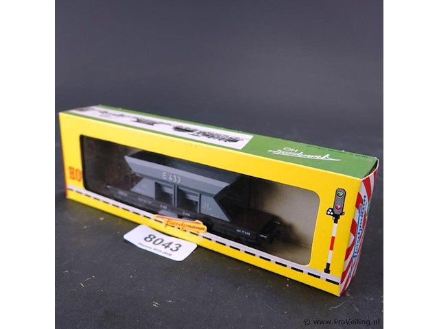 Fleischmann db zware last open trechterwagen modelnr: 1491 - afbeelding 1 van  3