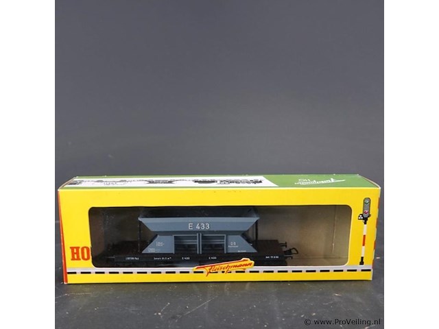 Fleischmann db zware last open trechterwagen modelnr: 1491 - afbeelding 2 van  3