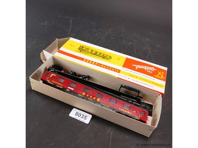 Fleischmann dsg slaaprijtuig bouwpakket. modelnr: 1505b - afbeelding 1 van  5