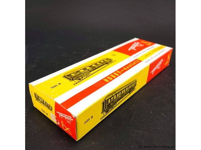Fleischmann dsg slaaprijtuig bouwpakket. modelnr: 1505b - afbeelding 4 van  5