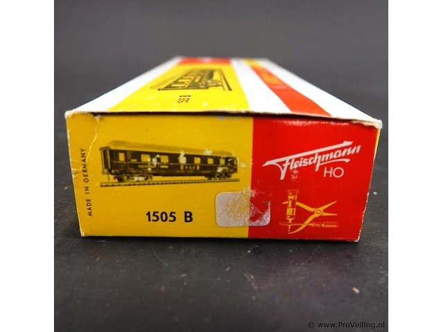 Fleischmann dsg slaaprijtuig bouwpakket. modelnr: 1505b - afbeelding 5 van  5