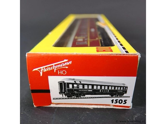 Fleischmann dsg slaaprijtuig schlafwagen modelnr: 1505 - afbeelding 3 van  3