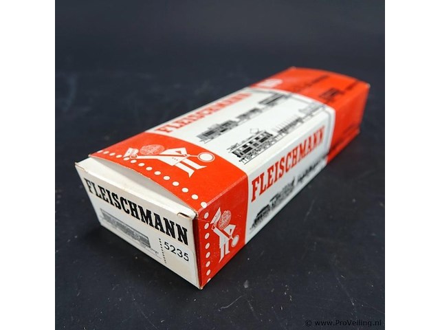Fleischmann flat wagon met twee "cro-we" containerladingen modelnr: 5235 - afbeelding 4 van  5