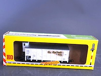 Fleischmann gedeckter güterwagen (gesloten goederenwagen/ölvagn) met remmershuisje - afbeelding 2 van  3