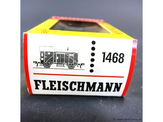 Fleischmann goederentrein-begeleidingswagen (bagagewagen) van de duitse spoorwegen (db) - afbeelding 3 van  3