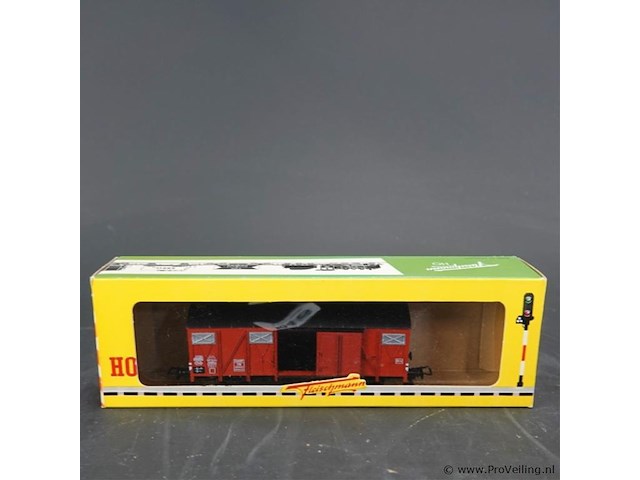 Fleischmann goederenwagen (type gmhs 53) van de duitse spoorwegen (db) modelnr: 1470 - afbeelding 2 van  3