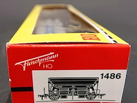 Fleischmann goederenwagon beladen met mannesmann buizen modelnr: 1486 - afbeelding 3 van  3