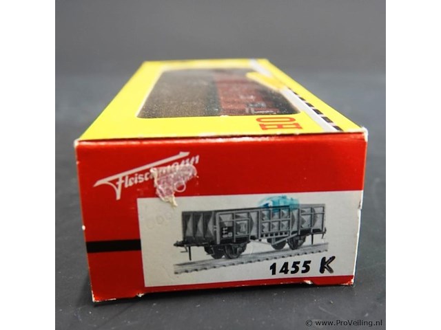 Fleischmann goederenwagon (bouwserie ommu 29 / modelnummer 5012) van de deutsche bundesbahn (db) - afbeelding 3 van  3