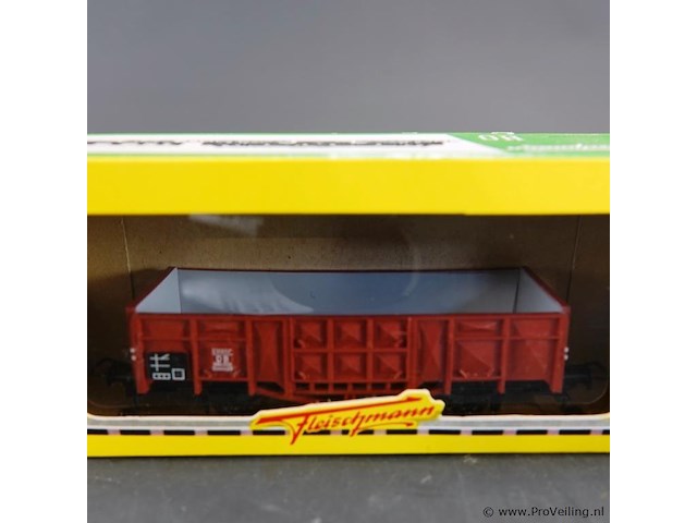 Fleischmann goederenwagon van het type ommu 29 van de deutsche bundesbahn (db) - afbeelding 2 van  3