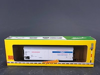 Fleischmann koelwagen ('kühlwagen') van transthermos kühlverkehr van de deutsche bundesbahn (db) modelnr: 1467 - afbeelding 2 van  3