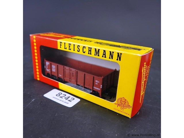 Fleischmann open goederenwagen van de duitse spoorwegen (db) - afbeelding 1 van  3