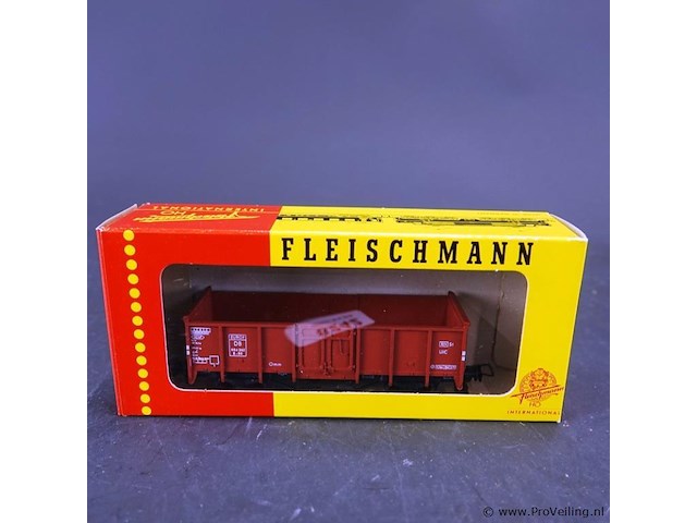 Fleischmann open goederenwagen van de duitse spoorwegen (db) - afbeelding 2 van  3