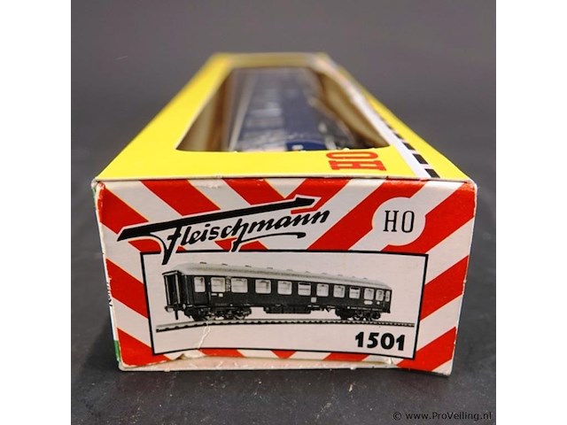 Fleischmann personenrijtuig (model 5111k) van de de deutsche bundesbahn. modelnr: 1501 - afbeelding 3 van  3