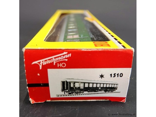 Fleischmann personenrijtuig van de deutsche bundesbahn (db). modelnr: 1510 - afbeelding 3 van  3
