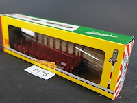 Fleischmann rongenwagen (een type open goederenwagon of platte wagen met opstaande rongen voor het vervoer van bijvoorbeeld hout of lange materialen) - afbeelding 1 van  3