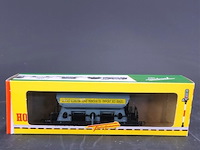 Fleischmann zelflosser met het opschrift "alkag kohlen- und mineralöl-import ag basel" van de zwitserse spoorwegen (sbb) modelnr: 1486s - afbeelding 2 van  3