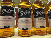 Fles brandy (6x) - afbeelding 2 van  2