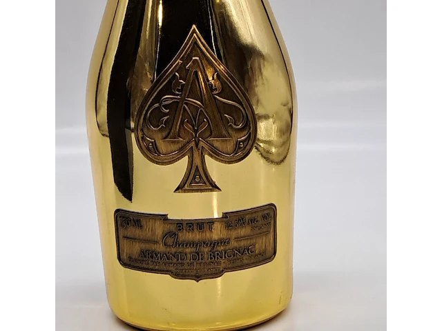Fles champagne, 750ml, armand de brignac - afbeelding 2 van  9