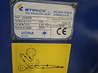 Fles etiketteer machine, etipack, junior, blauw, 2009 - afbeelding 3 van  4