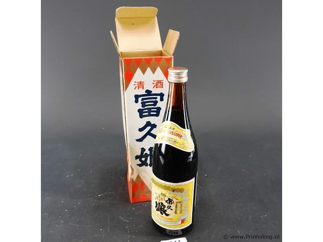 Fles fukumusume japanse sake - afbeelding 1 van  5