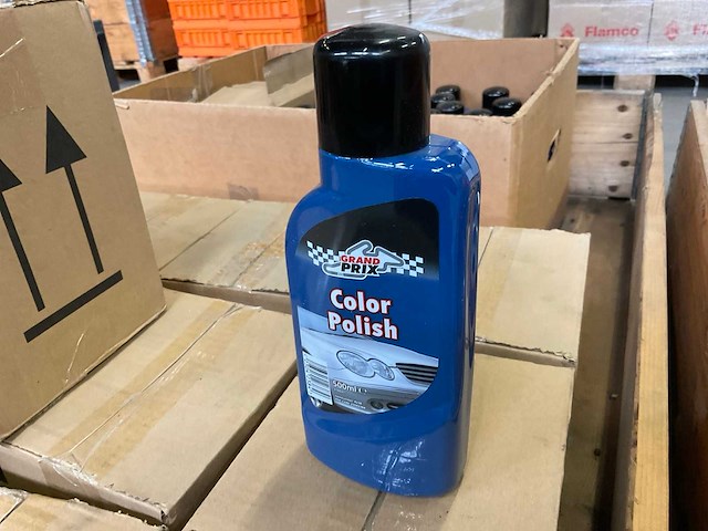 Fles grand prix polijstmiddel blauw (125x) - afbeelding 1 van  5
