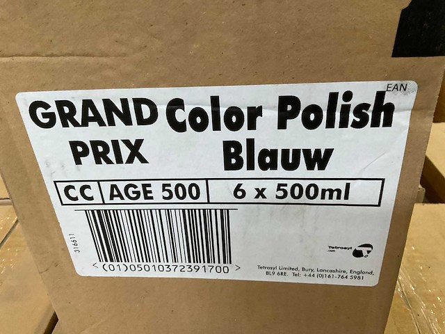 Fles grand prix polijstmiddel blauw (125x) - afbeelding 4 van  5