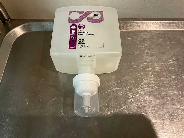 Fles handzeep (9x) - afbeelding 1 van  2