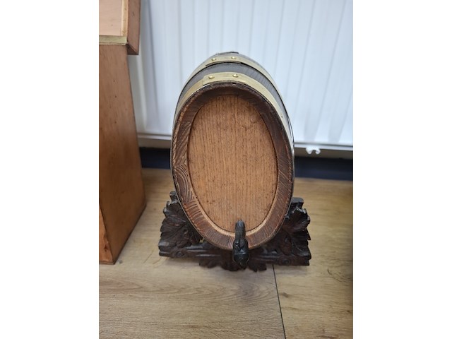 Fles hydrometische oplossing, deels gevuld, incl diverse nostalgische items - afbeelding 2 van  11