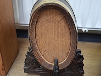 Fles hydrometische oplossing, deels gevuld, incl diverse nostalgische items - afbeelding 2 van  11